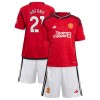 Officiële Voetbalshirt + Korte Broek Manchester United Antony 21 Thuis 2023-24 - Kids